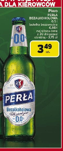 Piwo Per艂a bezalkoholowa promocja