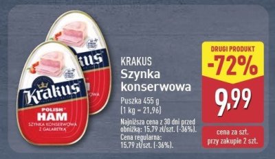 Szynka konserwowa Krakus animex promocja