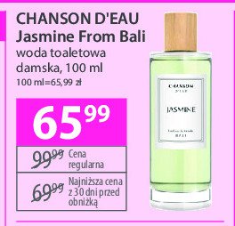Woda toaletowa Chanson d'eau jasmine promocja