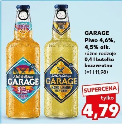 Piwo Garage promocja w Kaufland