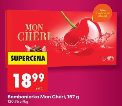 Bombonierka Mon Chéri, 157 g promocja w Biedronka