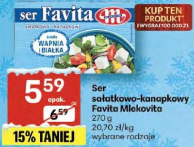Ser promocja w Delikatesy Centrum