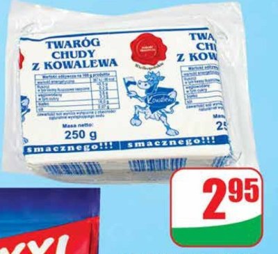 Ser twarogowy chudy  promocja w Dino
