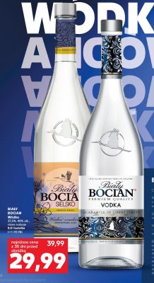 Wódka Premium Quality 0,5 l Biały Bocian promocja w Kaufland
