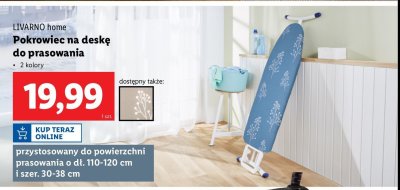 Pokrowiec na deskę do prasowania LIVARNO HOME promocja
