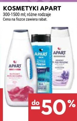 Kosmetyki Apart różne rodzaje promocja w Stokrotka