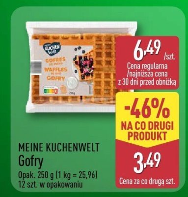Gofry MEINE KÜCHENWELT promocja w Aldi