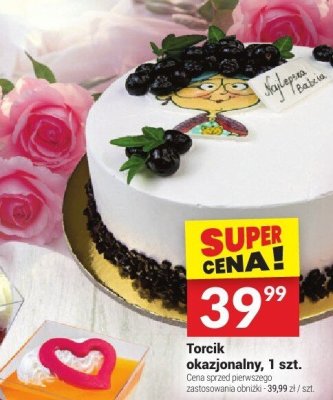 Torcik okazjonalny, 1 szt. promocja w Twój Market