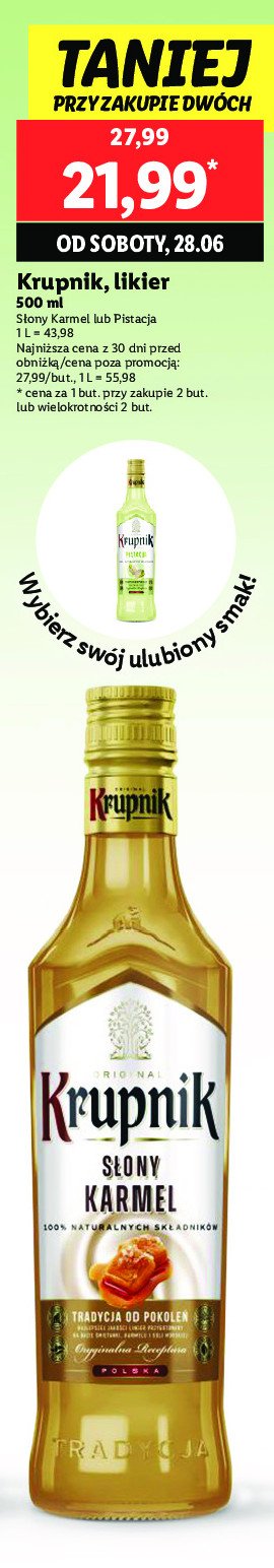 Wódka Krupnik piernik promocja