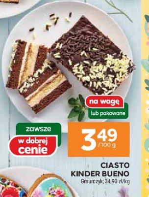 Ciasto kinder bueno GMURCZYK promocja