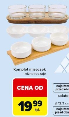 Komplet miseczek różne rodzaje promocja w Carrefour Market