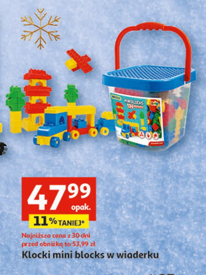 Klocki mini blocks 134 el. Wader promocja