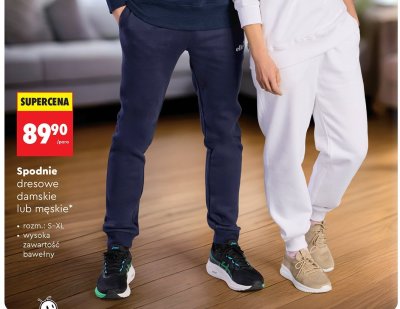 Spodnie dresowe damskie Ellesse promocja w Biedronka