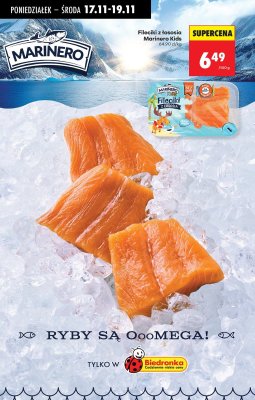 Fileciki z łososia  Kids promocja w Biedronka