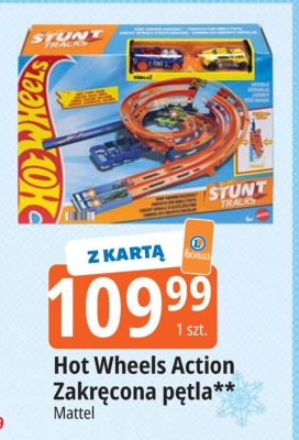 Hot Wheels Action Zakręcona pętla promocja w Leclerc