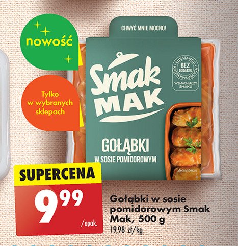 Gołąbki z sosem pomidorowym Smak mak promocja