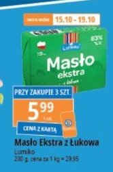 Mas艂o ekstra z 艂ukowa Lumiko promocja