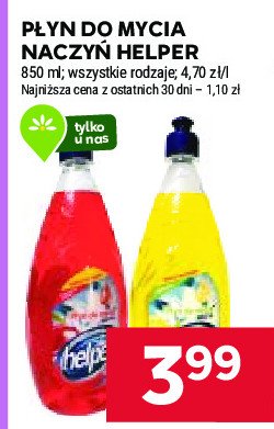 Płyn do naczyń żółty HELPER promocja