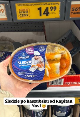 Śledzie po kaszubsku MIX promocja w Biedronka