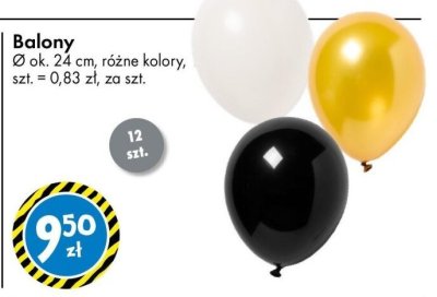 Balony różne kolory promocja w Tedi
