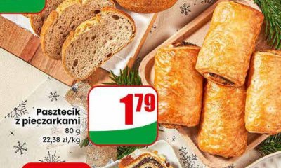 Pasztecik z pieczarkami promocja w Dino