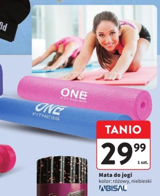 Mata do jogi ABISAL różowy, niebieski promocja w Intermarche