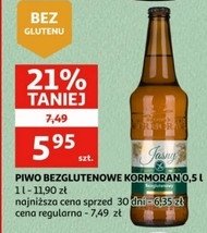 Piwo Kormoran jasny promocja