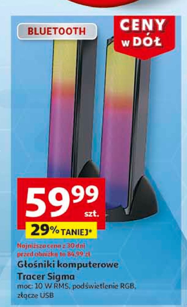 Głośnik stereo sigma Tracer promocja