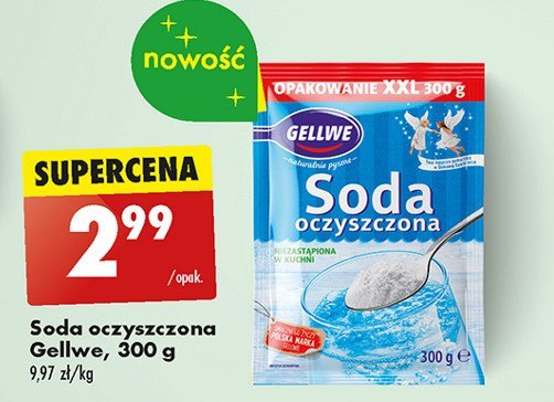 Soda oczyszczona Gellwe promocja