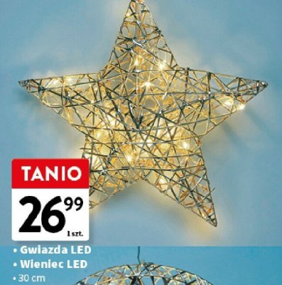 Wieniec LED 30cm promocja w Intermarche