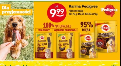 Sticks z wątroby wołowej Pedigree ranchos promocja