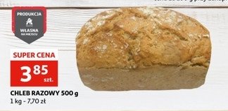 Chleb razowy Auchan promocja
