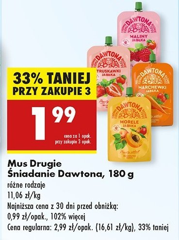 Mus morele jab艂ka Dawtona promocja