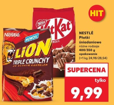 Płatki śniadaniowe różne rodzaje promocja w Kaufland