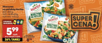 Warzywa na patelnię Hortex promocja w Delikatesy Centrum