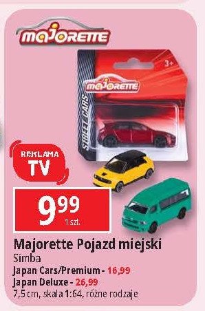 Pojazd japan cars Majorette promocja