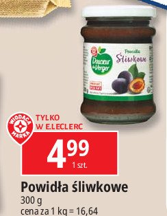 Powidła śliwkowe Wiodąca marka mamie doceur promocja