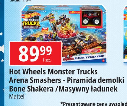 Monster truck arena smashers Hot wheels promocja w Leclerc