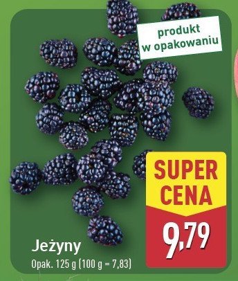 Jeżyny promocja w Aldi