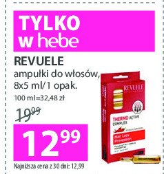 Ampu艂ki do w艂os贸w thermo-active complex hair loss Revuele beauty & care promocja
