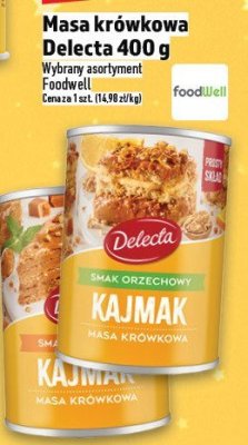Masa krówkowa Delecta 400 g promocja w TOPAZ