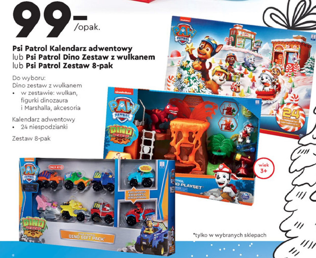 Zestaw dino z wulkanem Spin master promocja