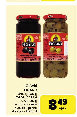 Oliwki zielone Figaro promocja