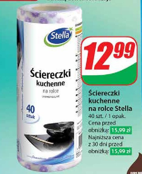 Ściereczki uniwersalne na rolce Stella promocja