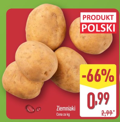 Ziemniaki promocja w Aldi