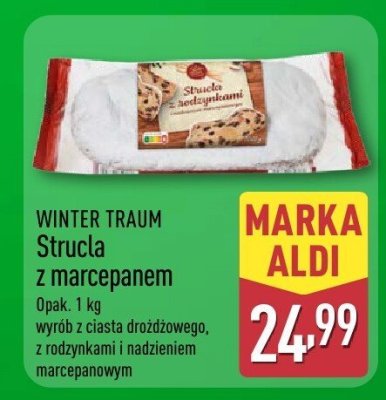 Strucla z marcepanem WINTER TRAUM promocja w Aldi