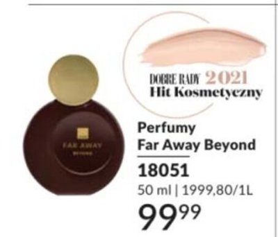 Perfumy Far Away Beyond promocja w AVON