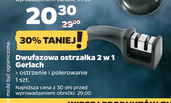 Ostrzałka 2w1 Gerlach promocja