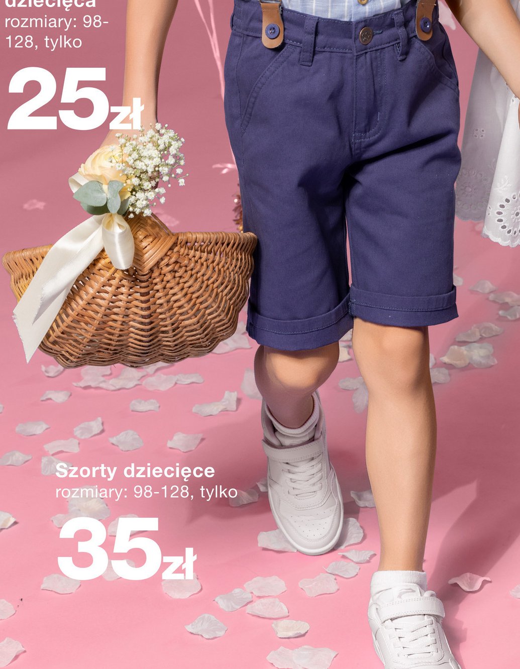 Szorty dzieci臋ce rozm. 98-128 cm promocja