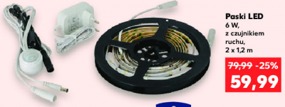Paski led z czujnikiem ruchu promocja